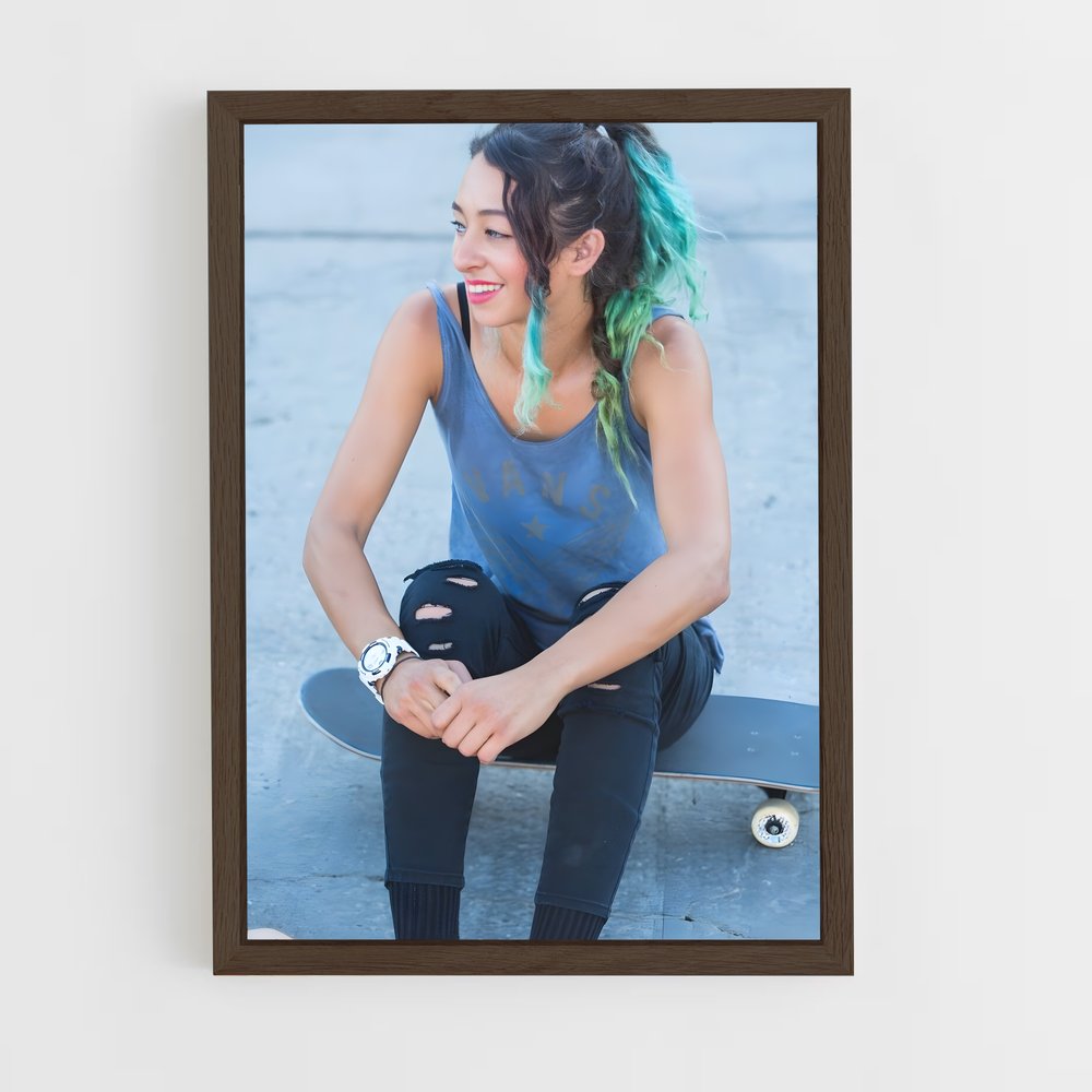 Poster Lizzie armanto – affiche Skateboard (vue 5)